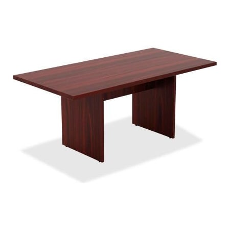 Lorell Lorell 72" Rectangular Conference Table - Mahogany - Chateau Series 34340